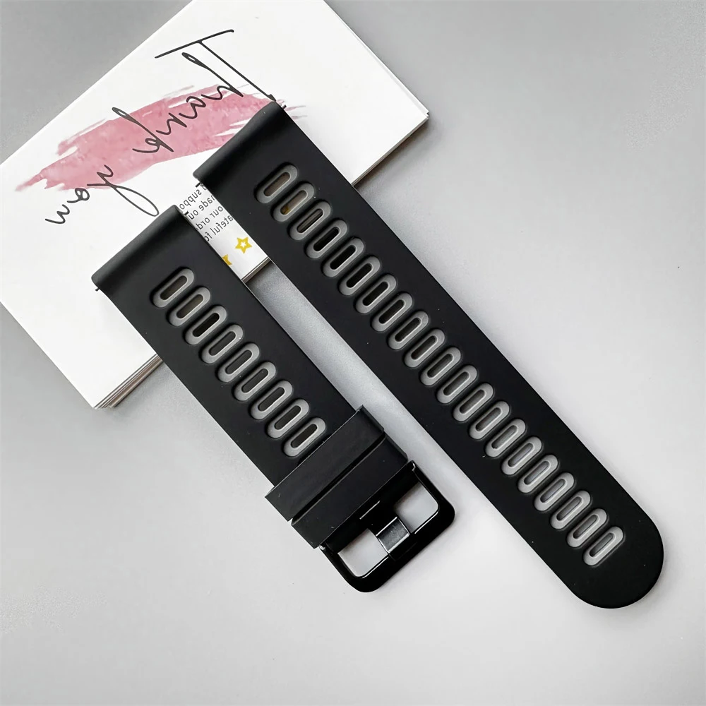 Magnetic Silicone Watch Band - Versatile 20-22mm Strap, Loop, Bracelet with Adjustable Closure