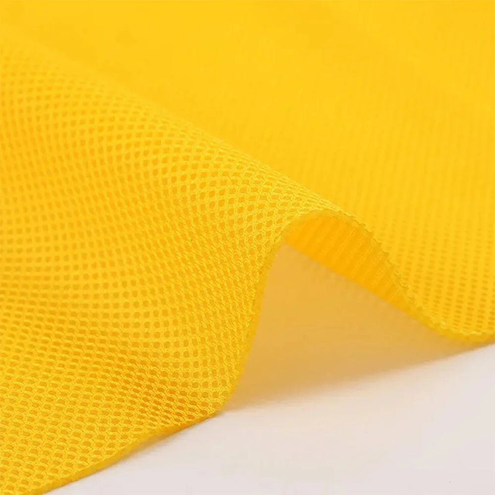 Breathable 3D Mesh Fabric Air Layer Solid Color Handcraft DIY Upholstery Make Chair Speaker Dustproof Soundproof Net Cover Cloth