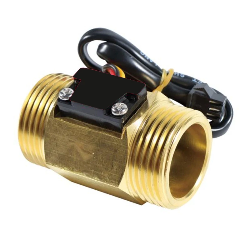 Water Flow Meter DN20 G3/4'' Water Flow Sensor Switch 1-30L/min Flow Meter For Industrial Control Liquid Circulating