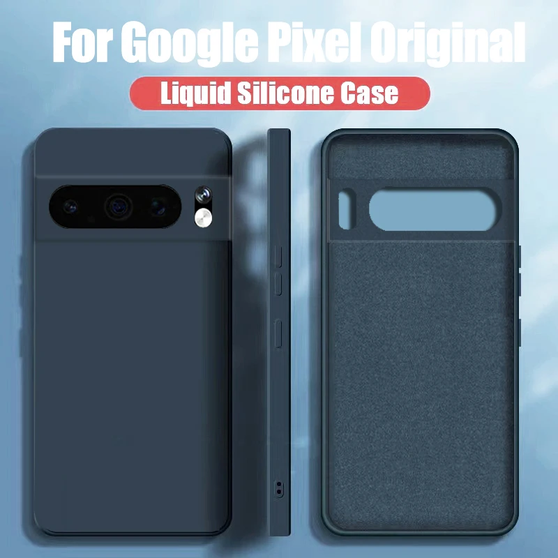 Per Google Pixel 8 Pro Custodia Per Google Pixel 8 Cover Protettiva In Silicone Liquido Antiurto Pixel 7 7A Per Google Pixel 8 Pro Funda