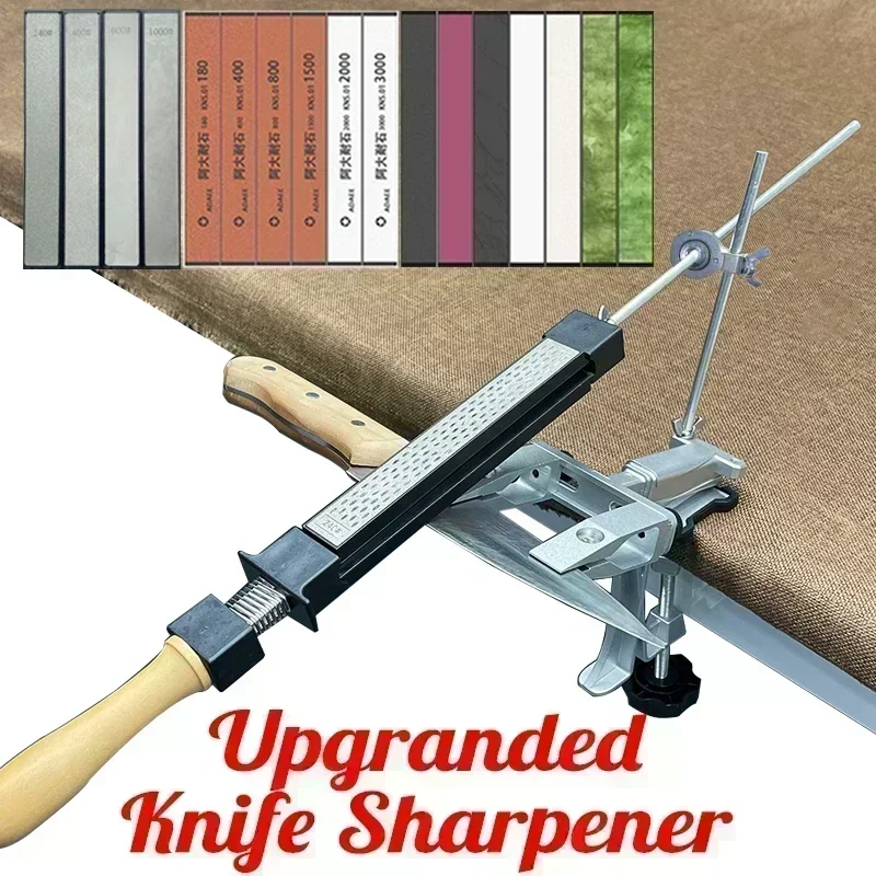 ProfessionalFixedAngleKnifeSharpenerwithDiamondGrindingStone