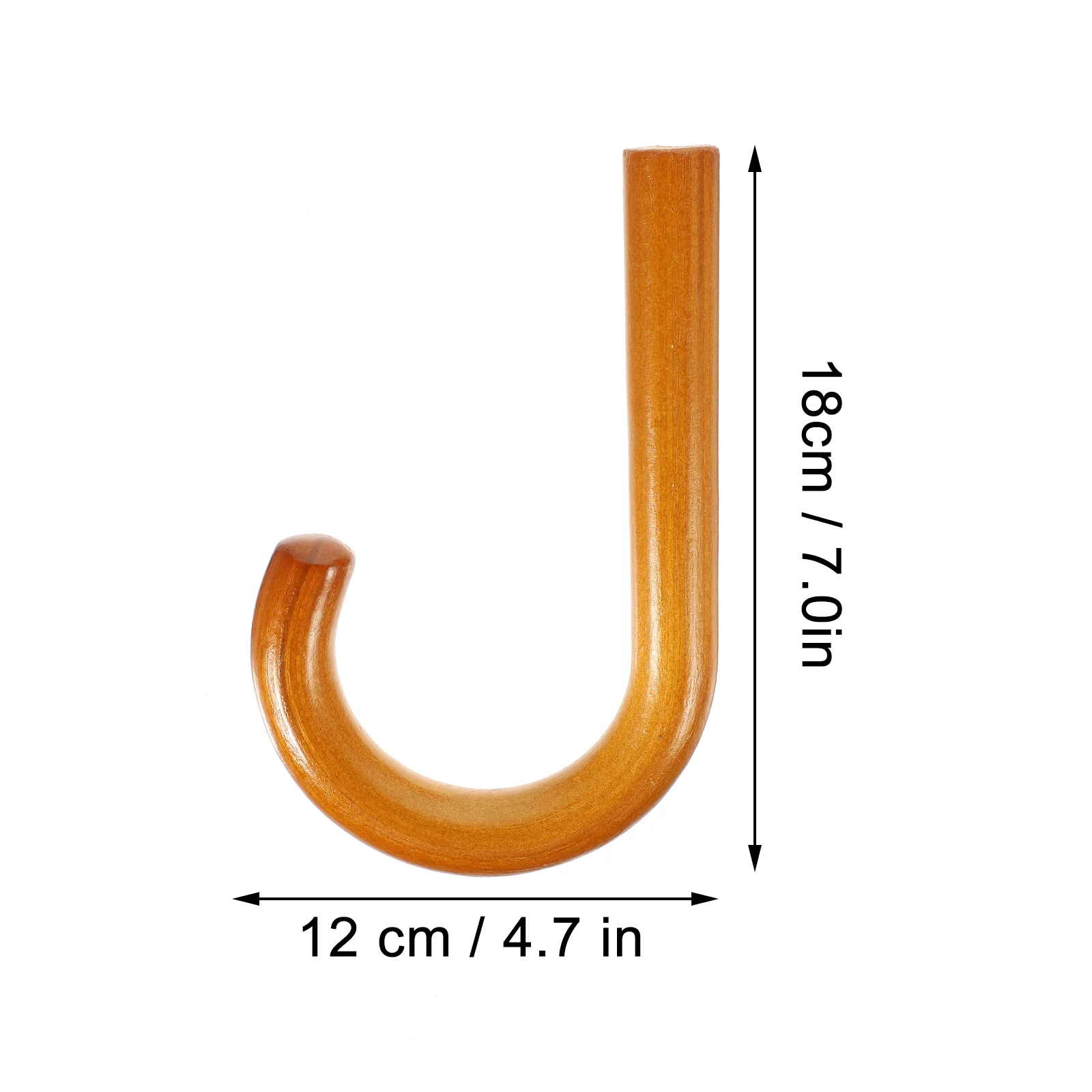 Perfect Fit Wood Handle UV Umbrella Long Supplies Grip Replacement Folding Replaceable