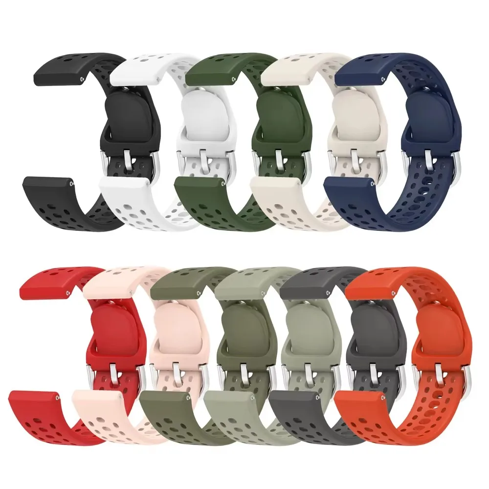 Sporty Breathable Silicone Strap