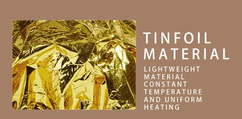 Description Picture 4 of itemReusable Processing Cap for Hair Deep Conditioning Coloring Cap for Hair Aluminum Thermic Silver Foil Cap