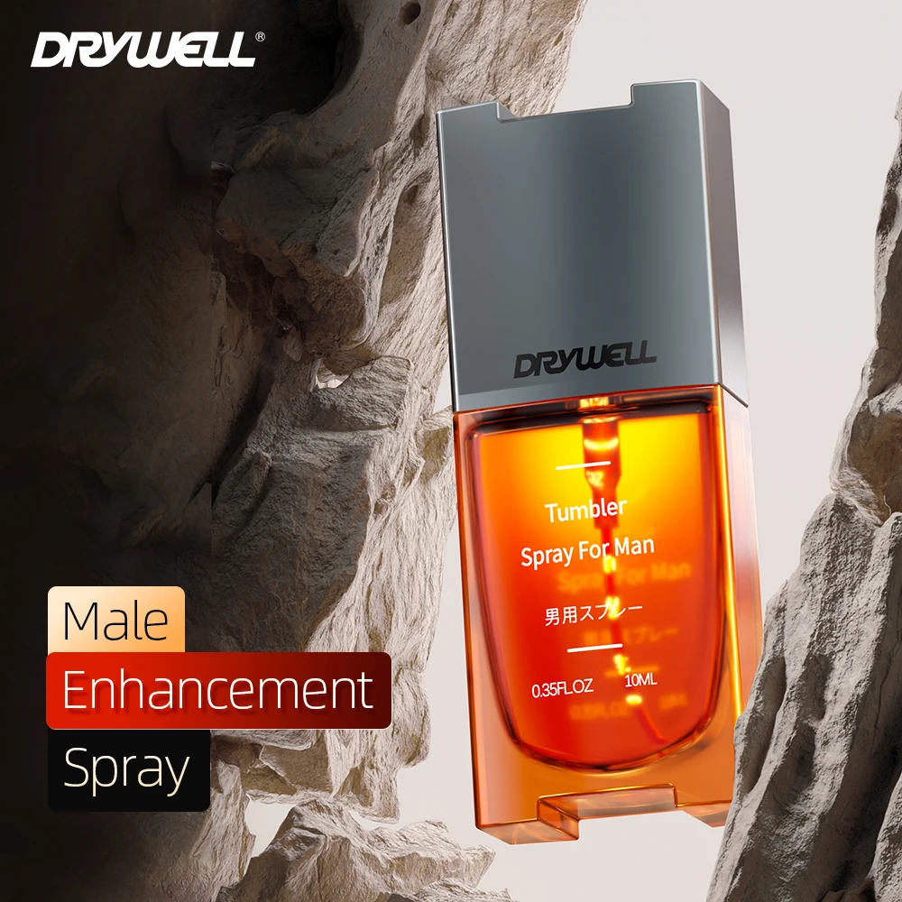 DRY WELL Spray d'amélioration du sexe pour les hommes, soutenir les