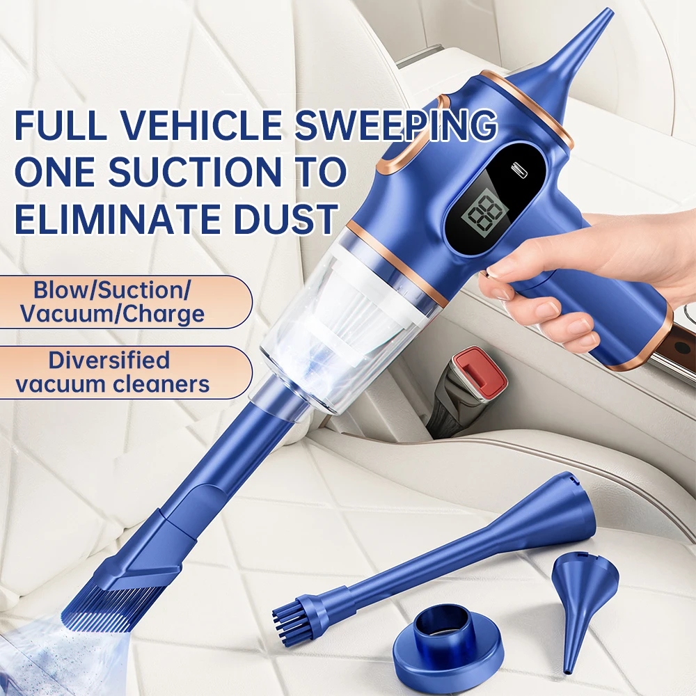 290000Pa Car Vacuum Cleaner 5in1 Wireless Vacuum Cleaner Handheld Pump For Car Office Home Appliances