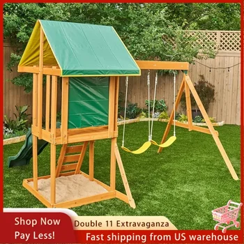 Outdoor Children's Swing Set 1