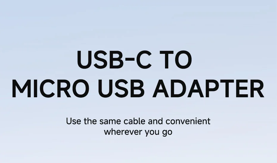 Hagibis USB-C Female to Micro USB Male Charging Adapter