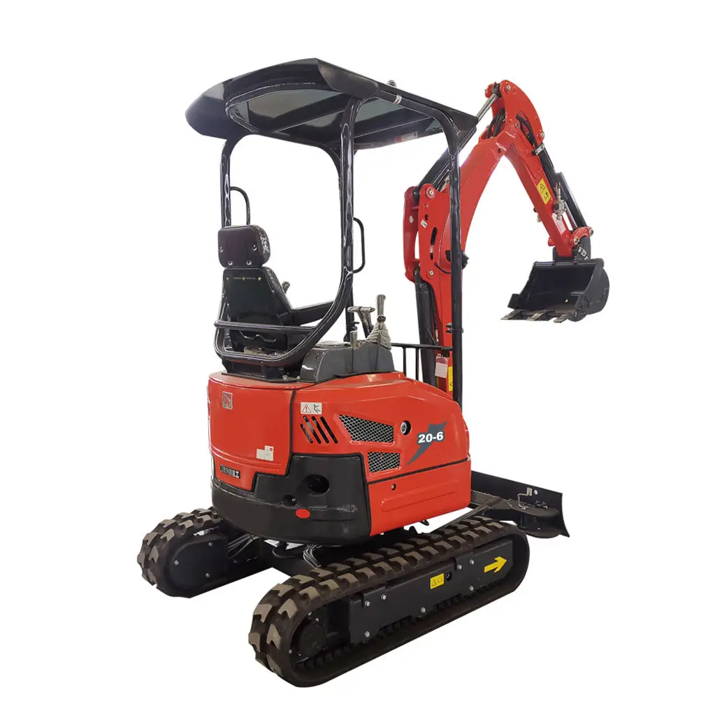 CE/EPA/EURO 5 1.2t Garden Home Farm Household Hydraulic Crawler Micro Small Mini Excavator Digger Bagger Excavators