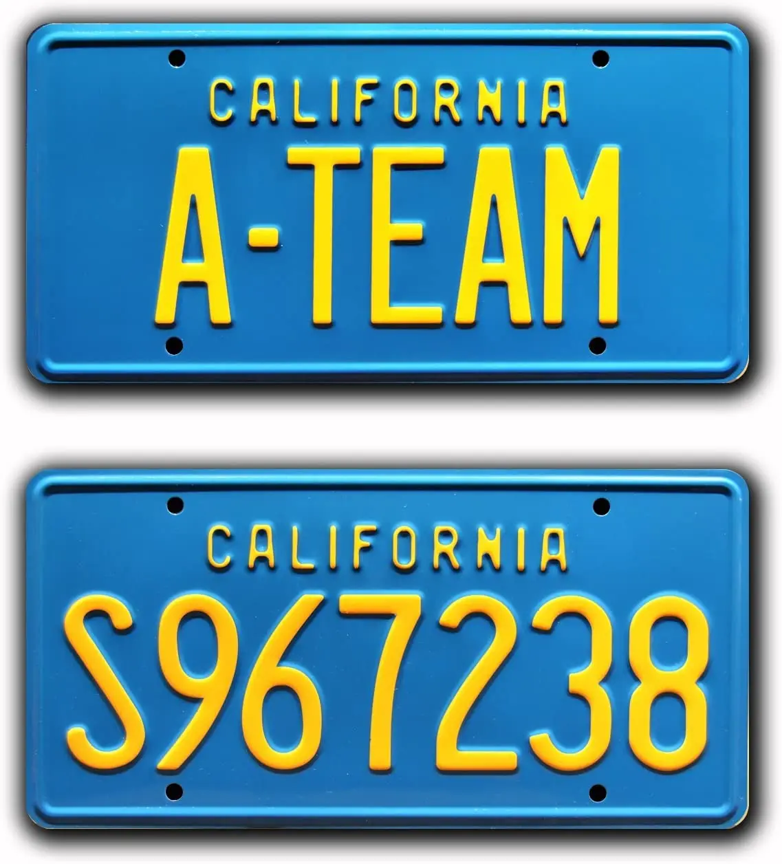 

Известные машины A-Team | A-Team + S967238 | Металлические номерные знаки 1