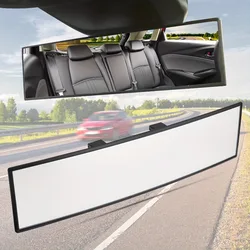 Enhanced Panoramic Anti - Glare Baby Rearview Mirror (Black)