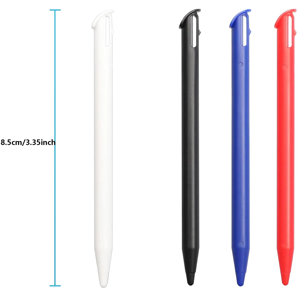 4 Pcs New 3DS XL Plastic Stylus, Replacement Stylus Pen Compatible with Nintendo New 3DS XL, 4in1 Combo Touch Stylus,Multi Color