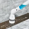 Electric Spin Scrubber Cleaning Brush Cordless Power Cleaning Brush Waterproof Shower Scrubber for Bathroom Kitchen Cleaning