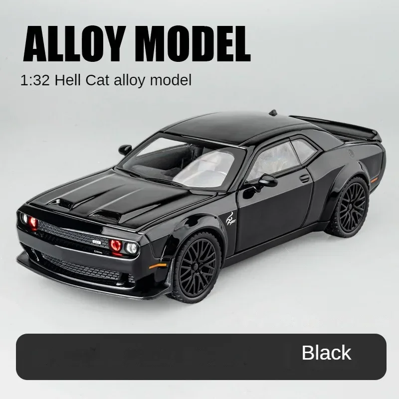 

Игрушечный автомобиль 1:32, автомобили Hellcat, металлическая модель, Детская Игрушечная модель автомобиля, металлические игрушки, автомобили для мальчиков, подарки для детей, Hot Wheels