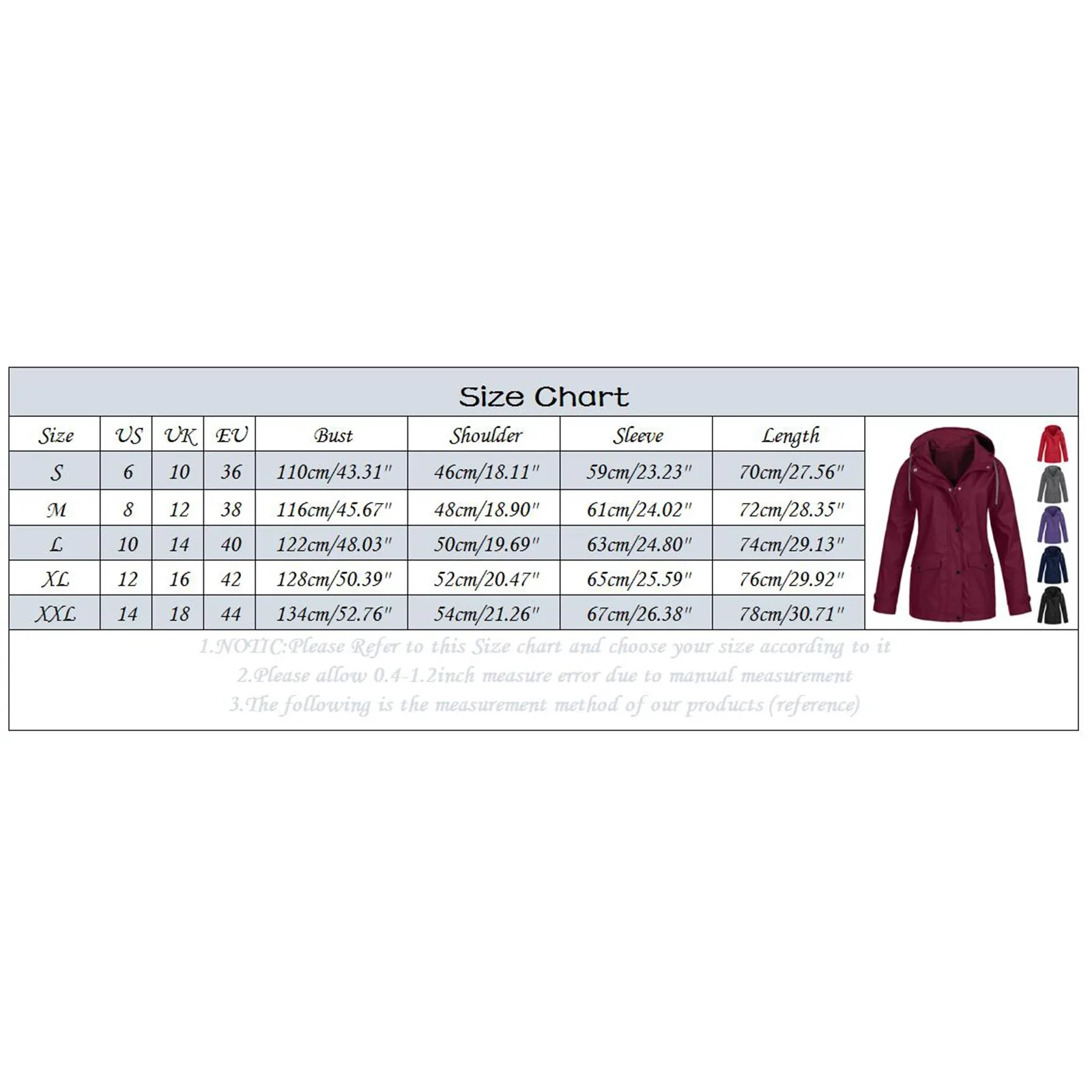 Women Windbreaker Hooded Jacket Trendy Female Autumn Zipper Long Hiking Climbing Cycling Jacket Coat Women's Outwear Plus Size