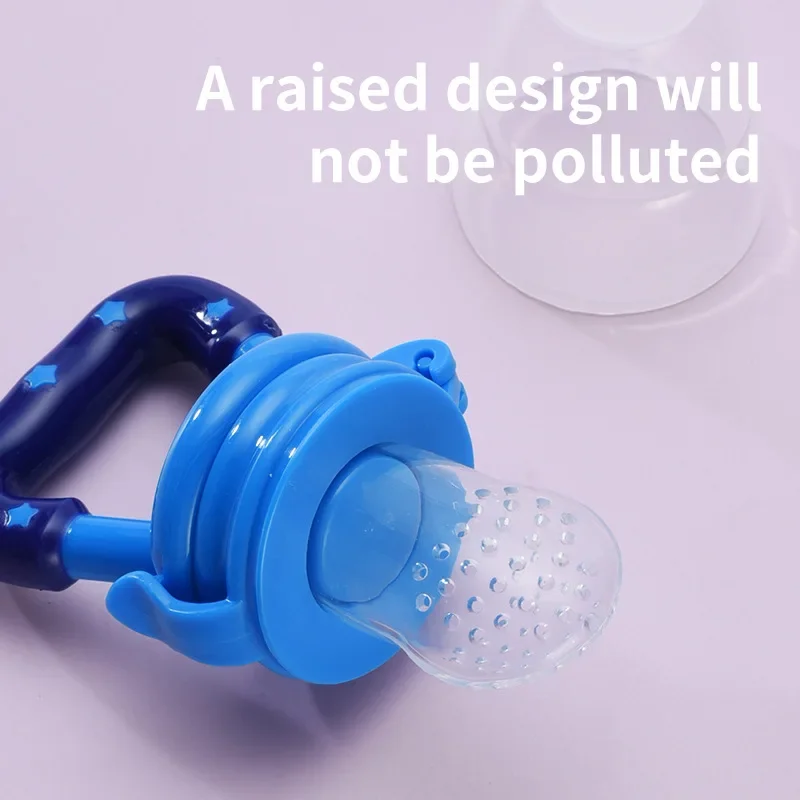 Baby Moon Fruit Vegetable Feeder Silicone Net Bag Anxiety Relief Pacifier Accessories Breastfeeding Dinner Baby Feeding Utensils 4