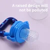 Baby Moon Fruit Vegetable Feeder Silicone Net Bag Anxiety Relief Pacifier Accessories Breastfeeding Dinner Baby Feeding Utensils 4