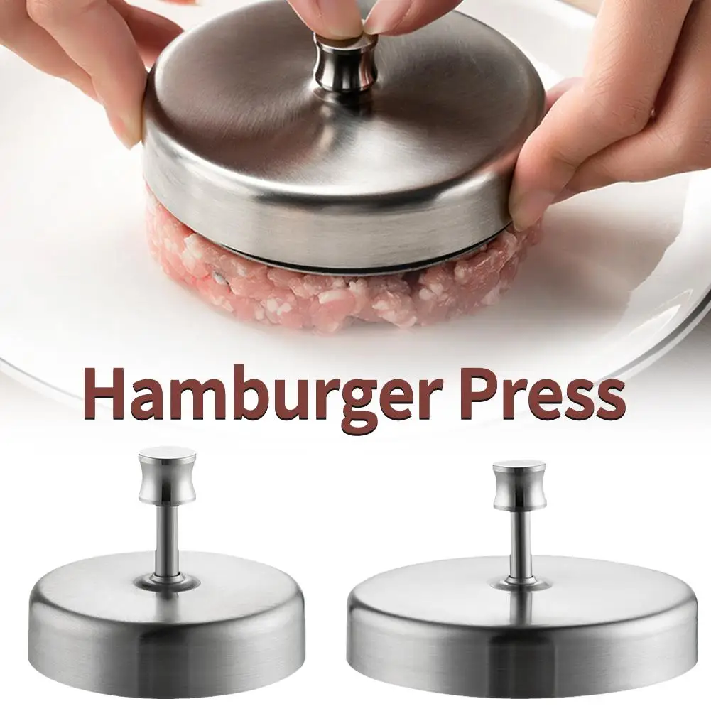 304 Steel Hamburger Patty Mould DIY Rice Patty Beef Egg Vegetable Fried Press Roll Hamburger Kitchen Gadget