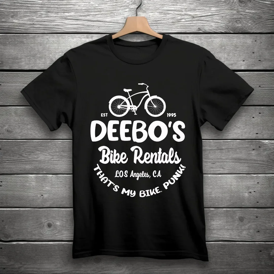 

DEEBO'S Bike Rentals That's My Bike Punk T-Shirt Black