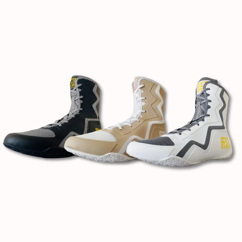 New luxury couple sports fighting shoes top quality unisex wrestling sneakers comfortable wear boxing sneakers
