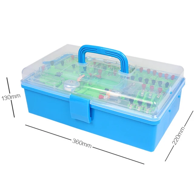 Junior High Electricity Experiment Kit Lab Circuit Equipment