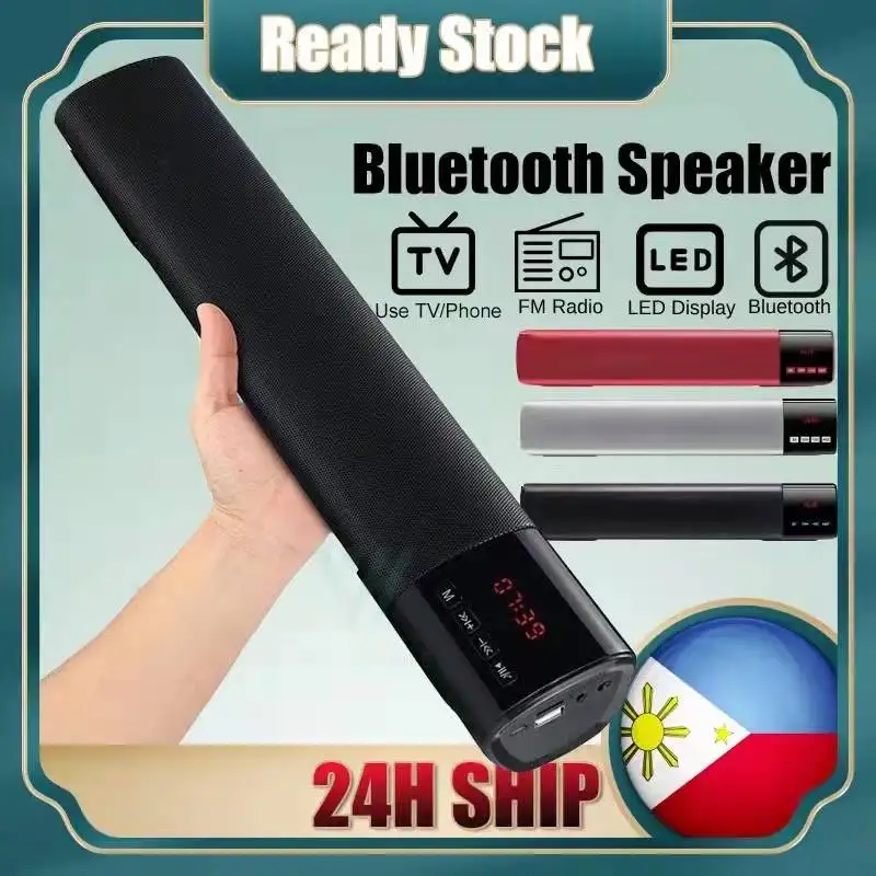 

Беспроводная Bluetooth Звуковая Панель, динамик B28S, телефон с FM-радио/USB/AUX/TF для рабочего стола/ноутбука/ПК/игр