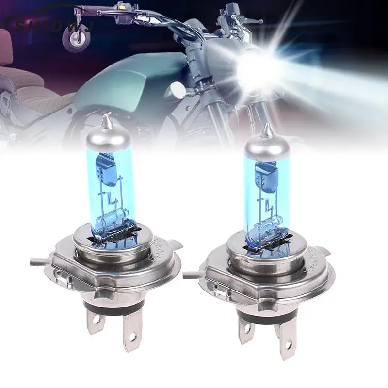 

2 шт., лампочки H4 P43T 12 в 35/35 Вт для скутеров, мопедов, мотоциклов