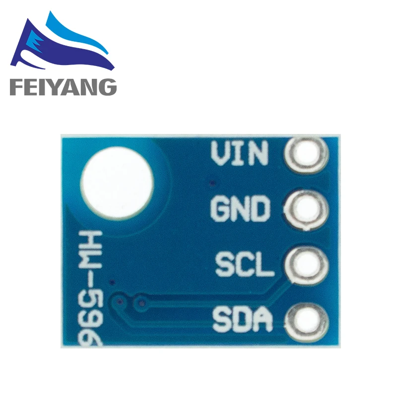 Dix modules capteur pression barométrique BMP180 GY-68 pour Arduino alignés sur une surface
