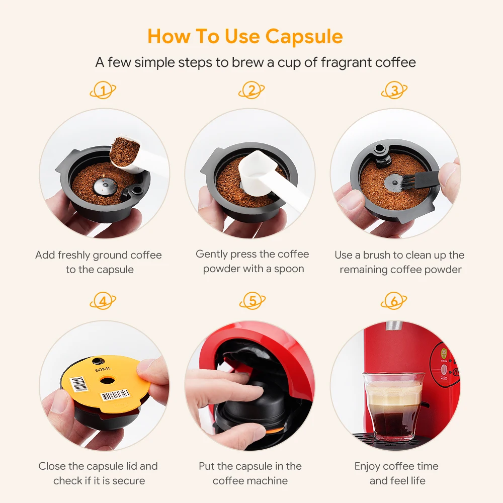 Capsula Tdisck Tassimo Reutilizable 60ml