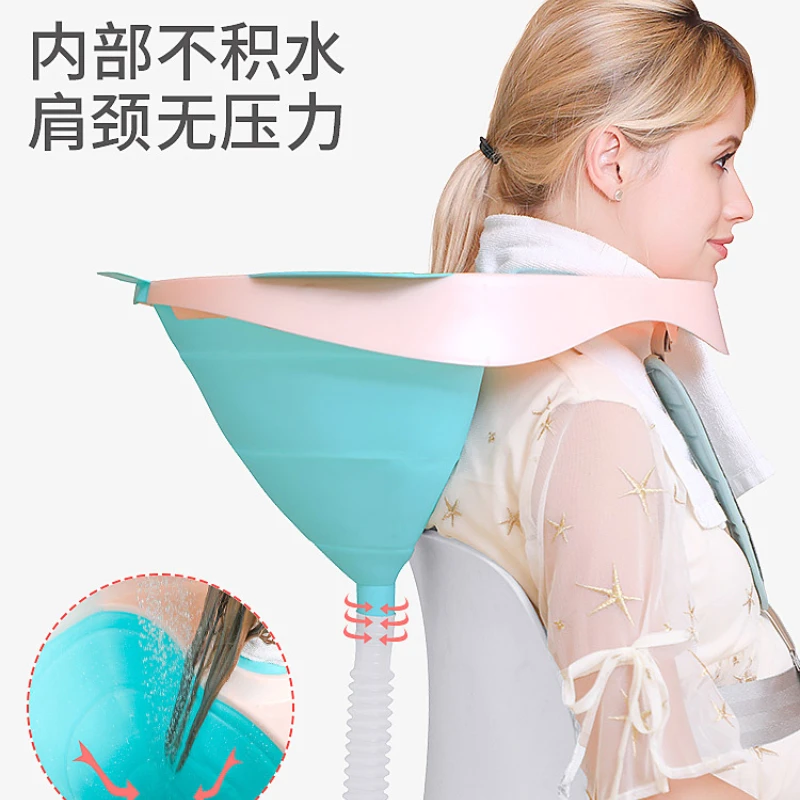 

Look up Head Washing Fantastic Cap Home Adult Confinement Pregnant Women Shampoo Recliner Type Shampoo Pots