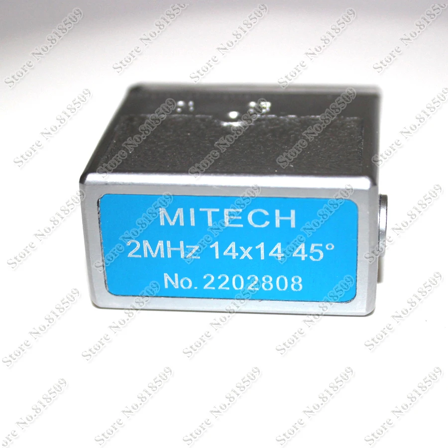 Mitech 2MHz 14x14MM Angle Beam Probe Transducer For Mitech Ultrasonic Flaw Detector MFD350B MFD500B MFD650C MFD800C
