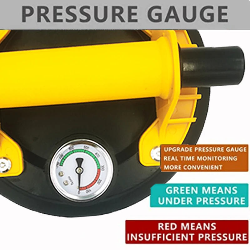 كوب شفط مكنسة كهربائية يدوي، بقدرة رفع 250 كجم، بق...