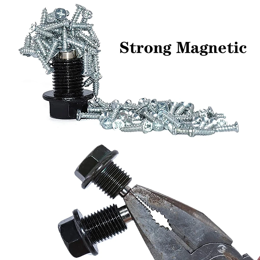 Magnetic Aluminum Oil Drain Plug for Gearbox - Car Accessories