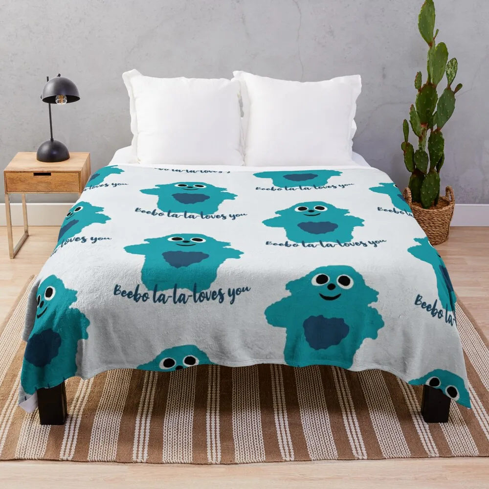 

Beebo la-la-loves you Throw Blanket Heavy Vintage fluffy Fluffy Shaggy Blankets