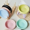 150ml Big Dogs Bowl Thick Ceramic Ceramic Pet Food Feeders Small Medium Large Dog Feeding Supplies With Metal Stand 6