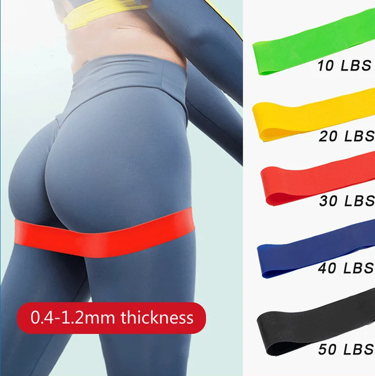 

Squat Resistance Bands Leg Hip Yoga Pilates Elastic Exercise Loop Latex Bands Butt Arms Shoulder Legs Gym Fitness