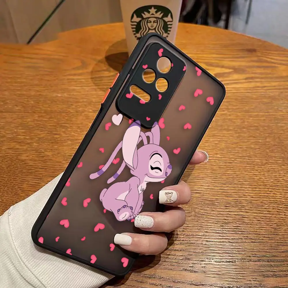 thumbnail image 1 of Matte Case for Redmi A1 K50 K40 GAMING K30 K20 10X 10C 10 9C 9T 9A 9 8 7 PRO 4G 5G Case Funda Coque Lilo & Stitch Cartoon Anime, 1 of 5