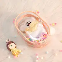18cm PVC Storage Keychain Bag Organizer Box Doll Bag for Popmart for labubu doll(no doll) #467187 2