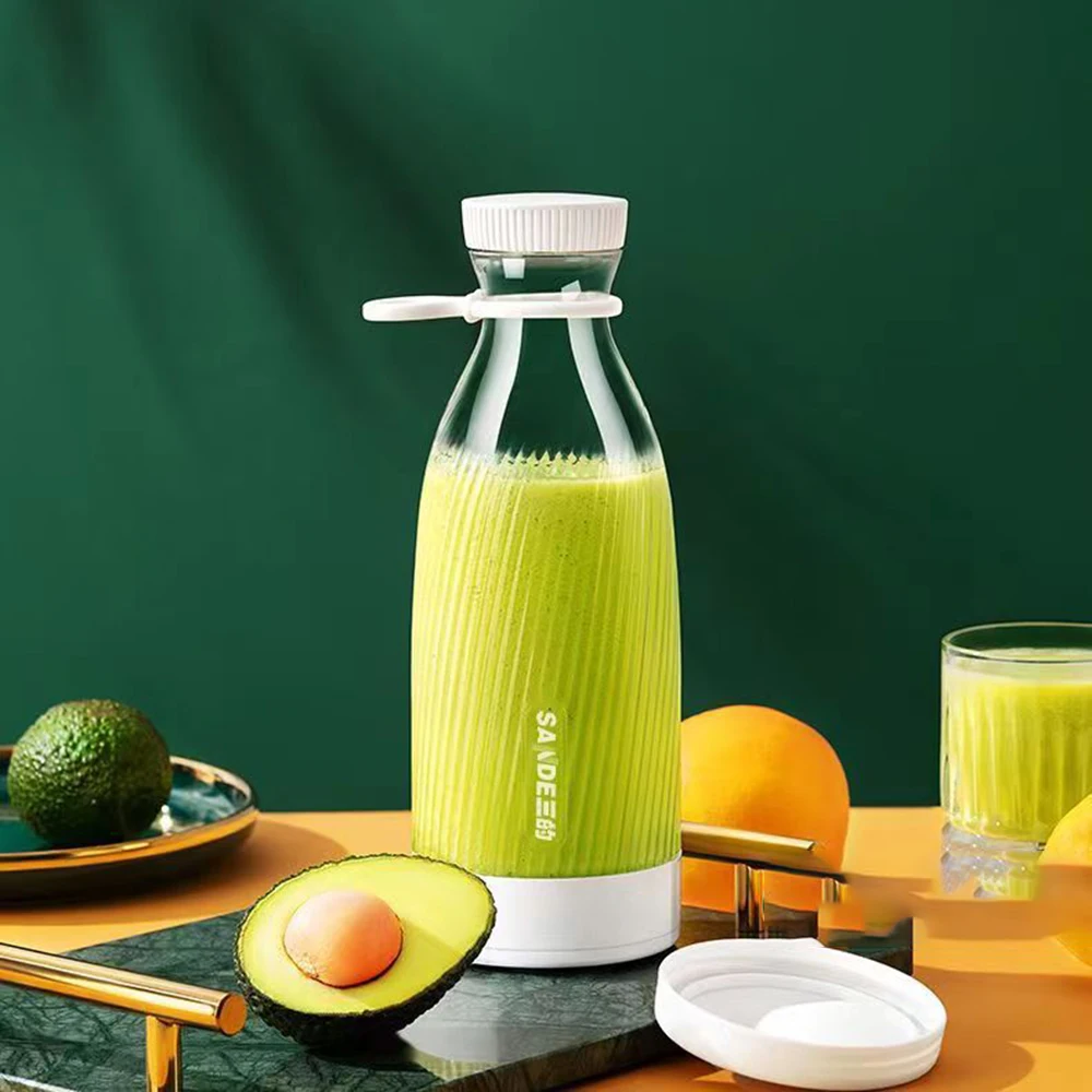 

Portable Rechargeable Juicer Mixer Electric Mini Blender Fruit Vegetables Quick Juicing Kitchen Food Processor Fitness Travel