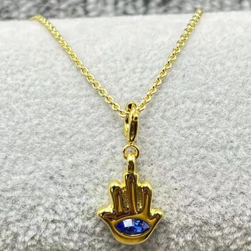 

2023unode50 Exquisite And Fashionable Electroplated 925 Silver Crowd Women's Necklace Romantic Gift With Optional Hanging Pieces