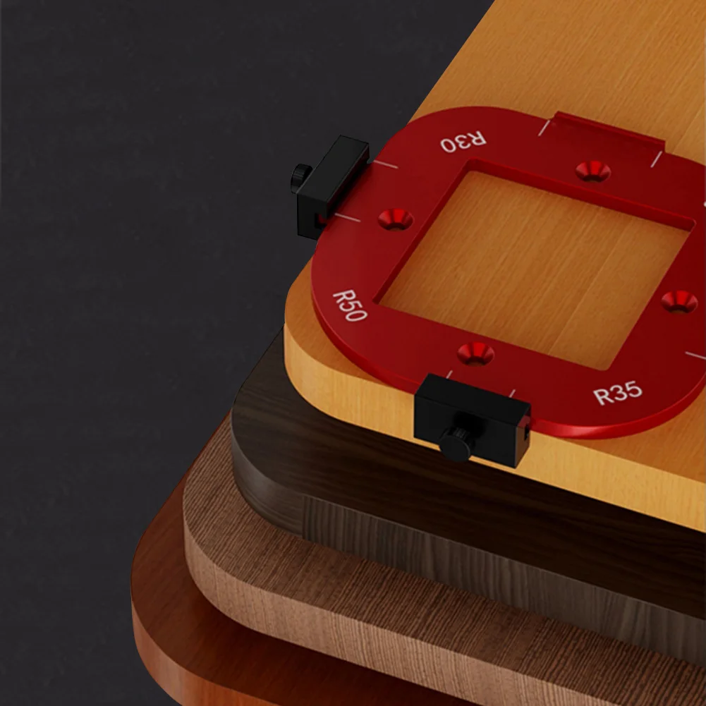 Corner Radius Reusable Positioning Tools R10-R25/R30-R50 Radius Jig Corner Positioning Mold Arc Template Hand Tools