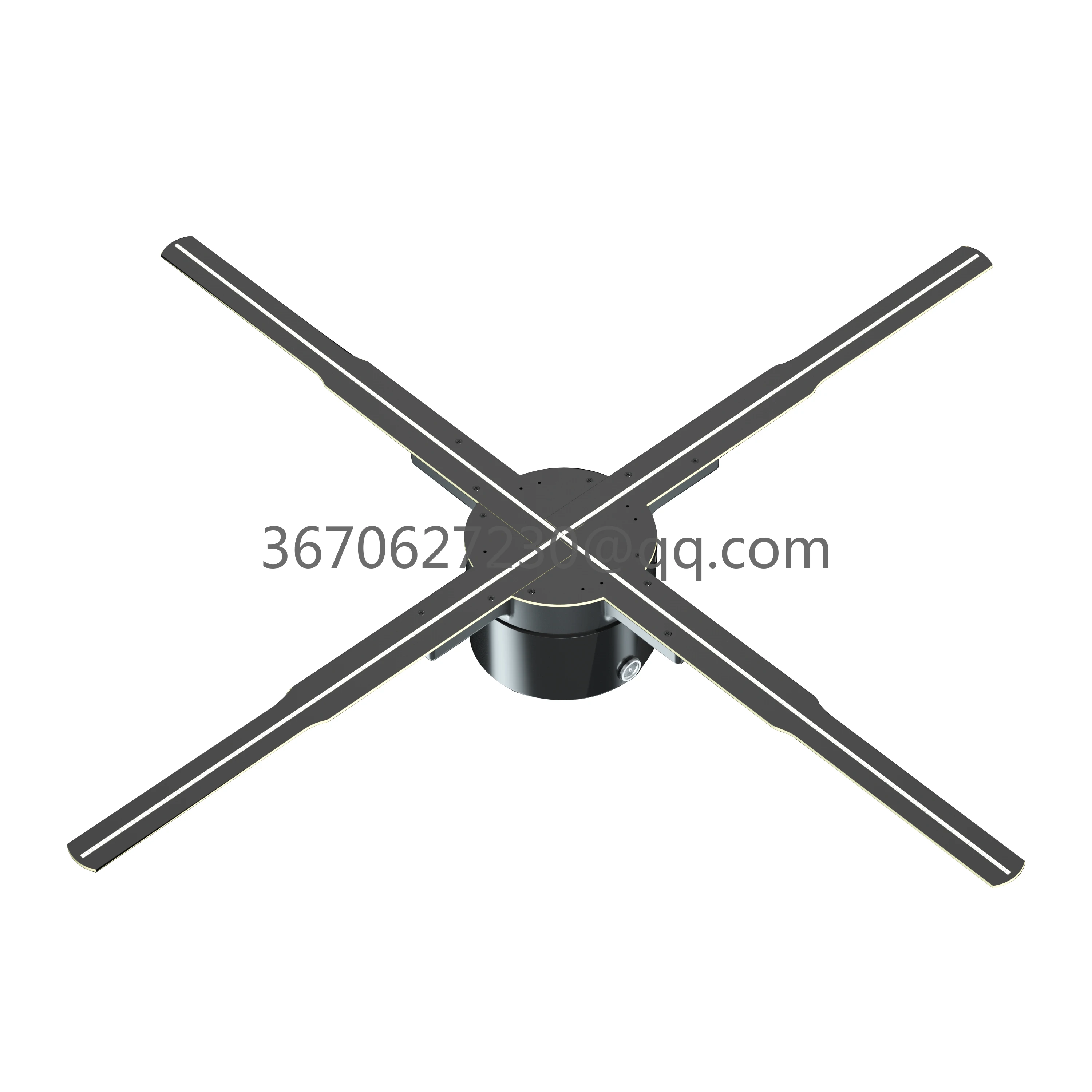

50cm 3D Hologram Projector LED Fan Rotating Animated Advertising Display with SD Card for Advertising Equipment