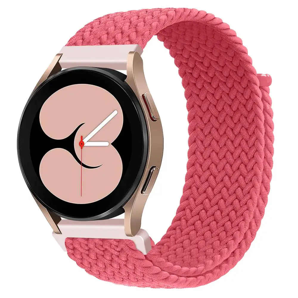Braided Solo Loop Elastic Smartwatch Bracelet Band