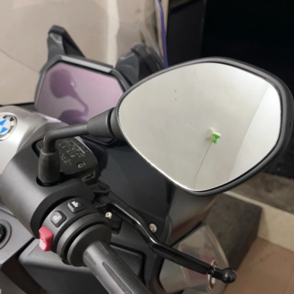 볼록 미러 증가 백미러 사이드 미러 뷰 비전 렌즈, BMW C400GT C400X C400 C 400 GT X 400GT 400X 용 액세서리