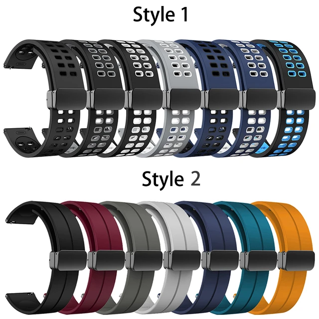 New Silicone Band For SUUNTO 9 PEAK DLC Sports Strap For SUUNTO RACE  VERTICAL/SUUNTO 5 PEAK/3 Fitness Watchband Bracelet 20 22mm