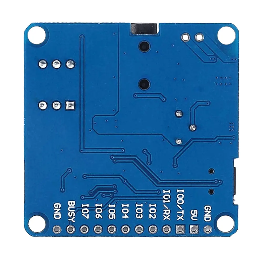 다목적 DY-SV8F 음성 사운드 재생 모듈 UART I/O 트리거 재생 64Mbits 플래시 스토리지 보드 SD/TF 카드용 5W