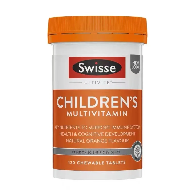 

Australia Imported Swisse Children's COMLEX Vitamin 120 Tablets Mineral Comprehensive Multivitamin Chewable Tablet