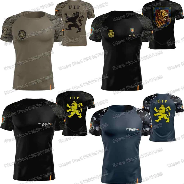 Camiseta Policia Nacional Española. UPR Burgos 100% Algodón, De Alta  Calidad, Casual Top - AliExpress