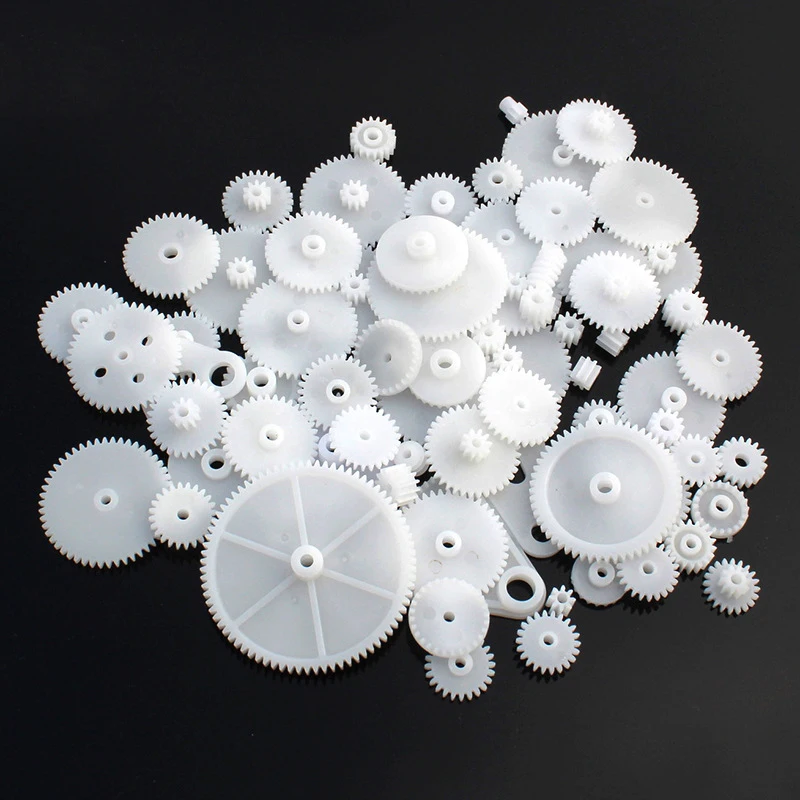 Plastic Motor Gear Bag Kit 72Pcs/set