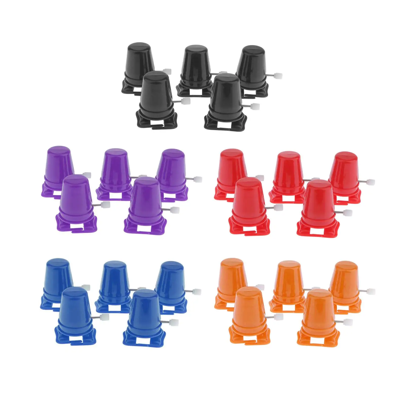 

5x Wind Up Toy Clockwork Legged Robot DIY Crafts Educational Kids Clockwork Toy Walking Toy Movement for DIY Projects Travel